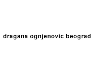 Dragana Ognjenović
